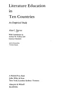 Cover of Literature Education in Ten Countries