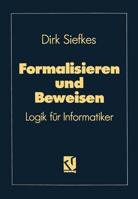 Cover of Formalisieren und Beweisen