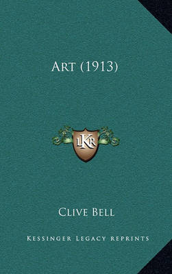 Book cover for Art (1913)