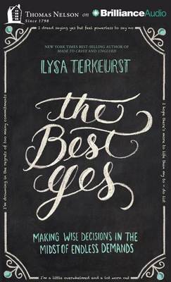 Book cover for The Best Yes