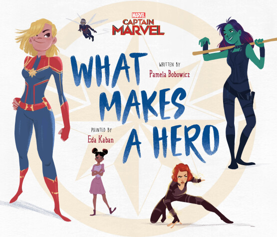 Book cover for Captain Marvel: What Makes A Hero