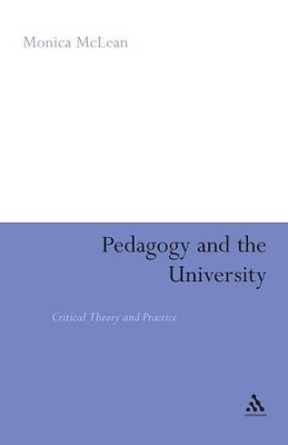 Book cover for Pedagogy and the University