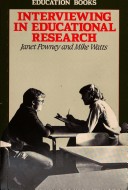 Book cover for Interviewing in Educational Research