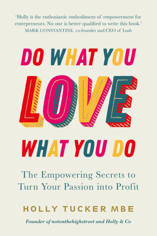 Cover of Do What You Love, Love What You Do