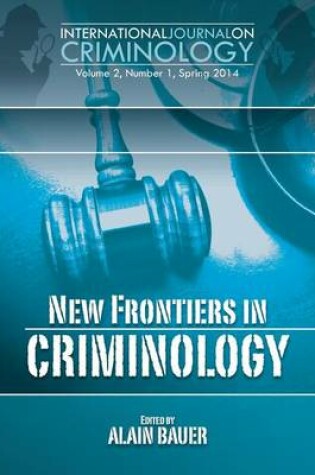 Cover of New Frontiers in Criminology