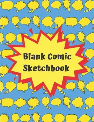 Cover of Blank Comic Sketchbook