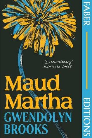 Cover of Maud Martha (Faber Editions)