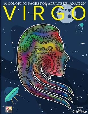 Book cover for Virgo 50 Coloring Pages For Adults Relaxation