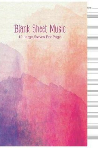 Cover of Blank Sheet Music