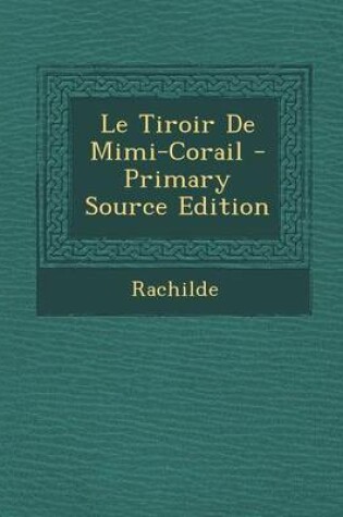 Cover of Le Tiroir de Mimi-Corail