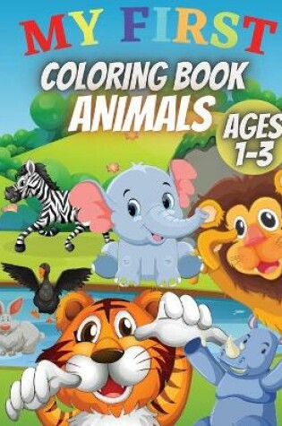 Cover of My First Coloring Book-Animals