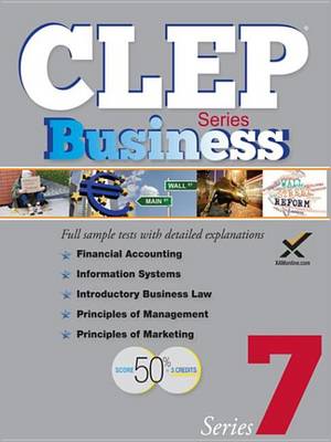 Book cover for CLEP Business Series 2017