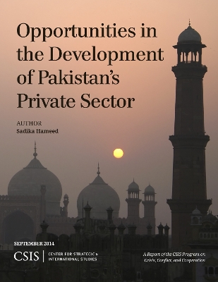 Book cover for Opportunities in the Development of Pakistan's Private Sector