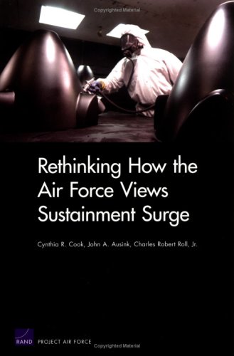 Book cover for Rethinking How the Air Force Views Sustainment Surge