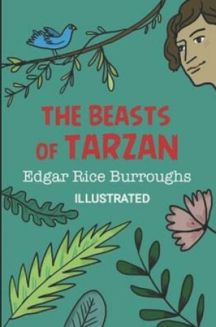 Cover of The Beasts of Tarzan Edgar Rice Burroughs (Illustrated)