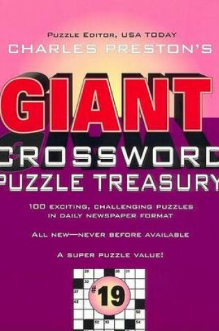 Cover of Charles Preston's Giant Crossword Puzzle Treasury