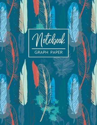 Book cover for Feather Graph Paper Notebook