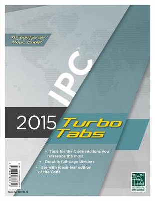 Book cover for 2015 International Plumbing Code Turbo Tabs for Loose Leaf Edition