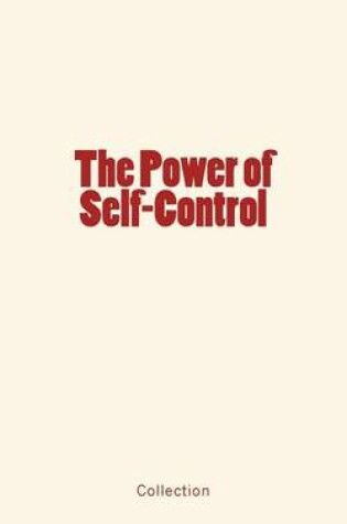 Cover of The Power of Self-Control