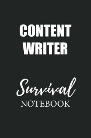 Cover of Content Writer Survival Notebook