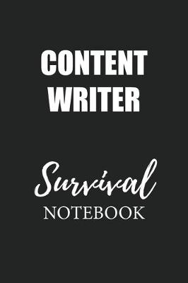 Book cover for Content Writer Survival Notebook