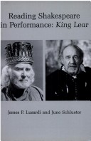 Book cover for Reading Shakespeare in Performance