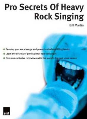 Book cover for Pro Secrets of Heavy Rock Singing