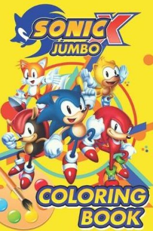 Cover of SONIC JUMBO Coloring Book