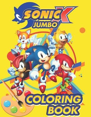 Book cover for SONIC JUMBO Coloring Book