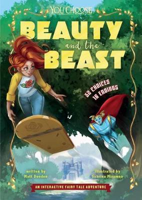 Book cover for Fractured Fairy Tales: Beauty and the Beast: An Interactive Fairy Tale Adventure