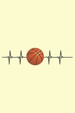 Cover of Basketball Heartbeat Notebook