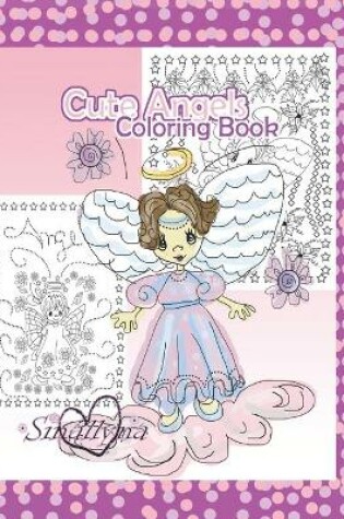 Cover of Cute Angels Coloring Book