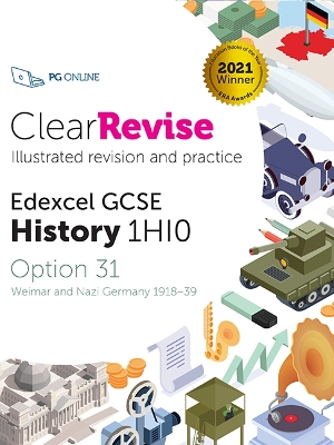 Book cover for ClearRevise Edexcel GCSE History 1HI0