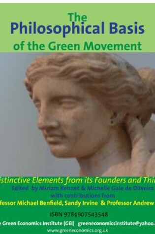 Cover of Philosophical Basis of the Green Movement