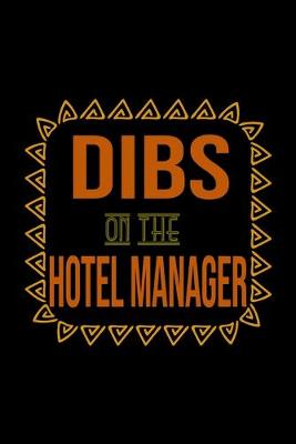 Book cover for Dibs on the hotel manager