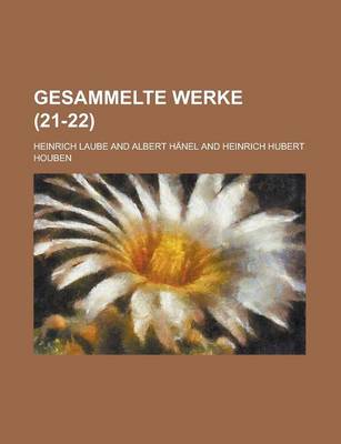 Book cover for Gesammelte Werke (21-22)