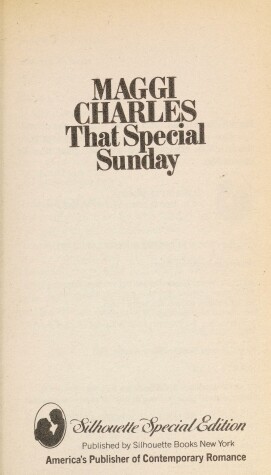 Book cover for That Special Sunday