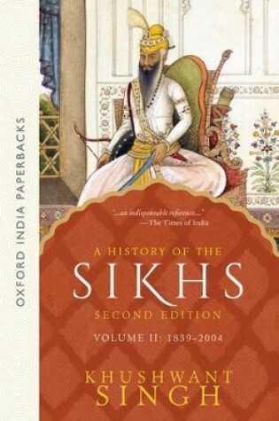 Cover of A History of the Sikhs (Second Edition)