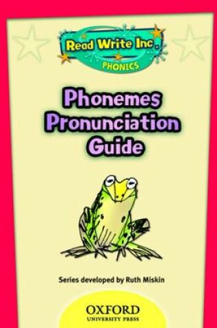 Cover of Phonemes Pronunciation Guide DVD