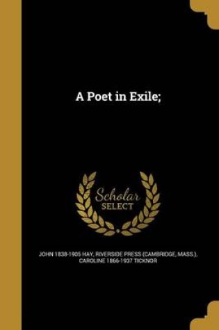 Cover of A Poet in Exile;