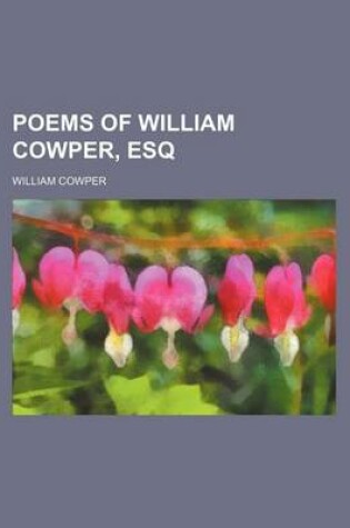 Cover of Poems of William Cowper, Esq