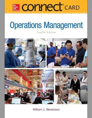 Book cover for Connect 1-Semester Access Card for Operations Management