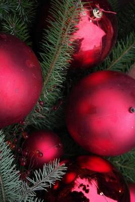 Book cover for Red Christmas Ornaments on Fir Boughs