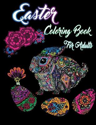 Cover of Easter Coloring Book For Adults