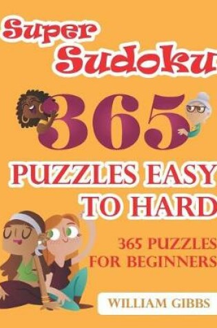 Cover of Super Sudoku 365 Puzzles