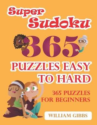 Cover of Super Sudoku 365 Puzzles