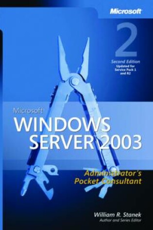 Cover of Microsoft Windows Server 2003 Administrator's Pocket Consultant