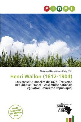 Cover of Henri Wallon (1812-1904)