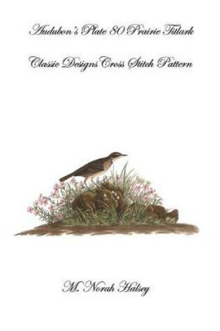 Cover of Audubon's Plate 80 Prairie Titlark