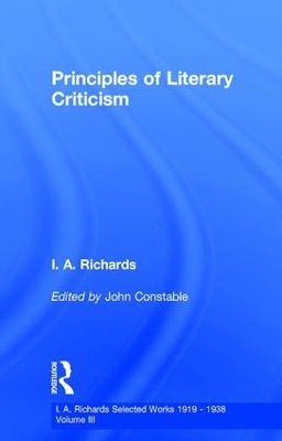 Book cover for Princ Literary Criticism V3